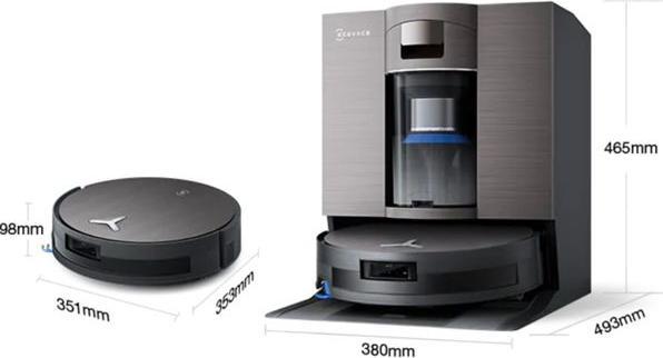 Actual product image Ecovacs X11 OmniCyclone (19500 Pa, Mop roller)
