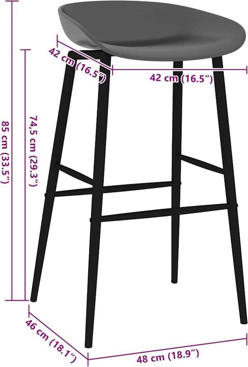 Immagine prodotto vidaXL Barstuhl