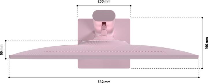 Immagine prodotto Japannext 60,5cm JN-I238FHD120F-HSP-PK 16:9 HDMI pink FHD (1920 x 1080 pixel, 23.80")