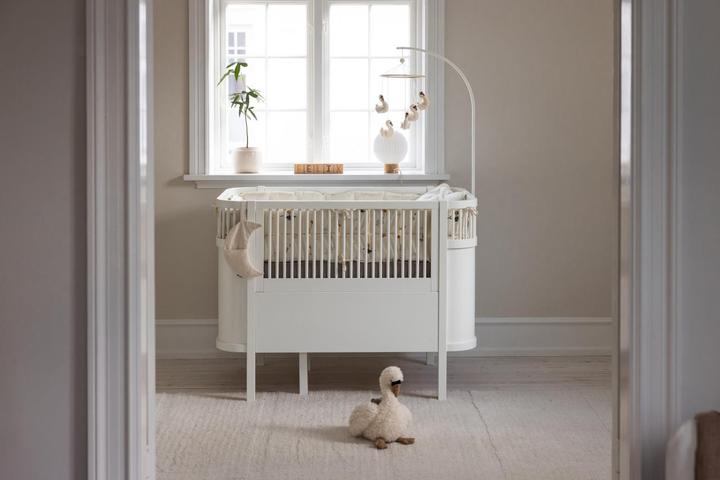 Actual product image Sebra Mobile-Halter aus Holz, classic white