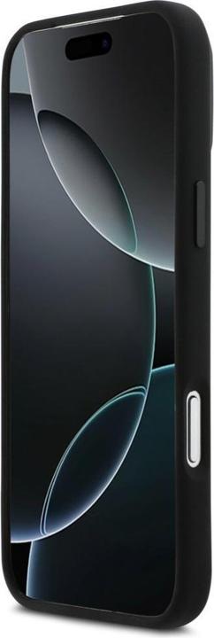 Produktbild BMW M Silicon Horizontal Line MagSafe Case for iPhone 17 Pro Max Black (Apple iPhone 17 Pro Max)