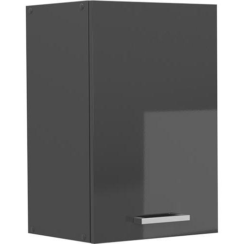 Vicco, Regal, Hängeschrank R-Line, Anthrazit Hochglanz/Anthrazit, 40 cm