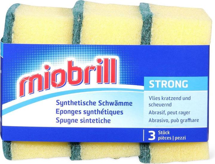 Miobrill Strong éponges (3 pcs)