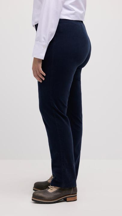 Immagine prodotto Ulla Popken Pantaloni modello Mony in velluto a coste con comoda cintura e tasche con zip (44)