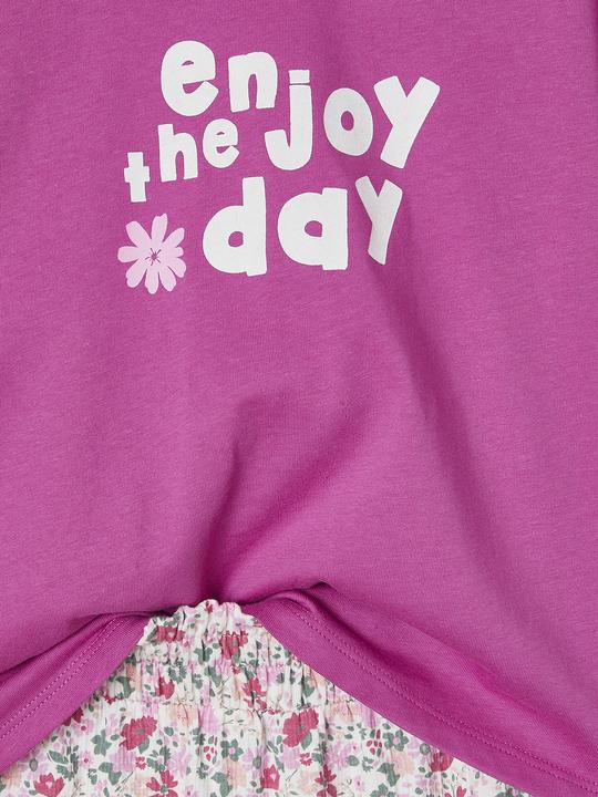 Actual product image Vertbaudet Mädchen-Set: T-Shirt & weite Hose (86)