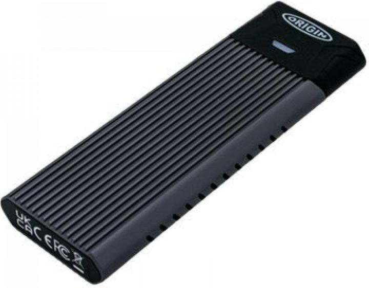 Actual product image Origin Storage OSEC2TBNVME External Solid State Drive Aluminum (2 TB)
