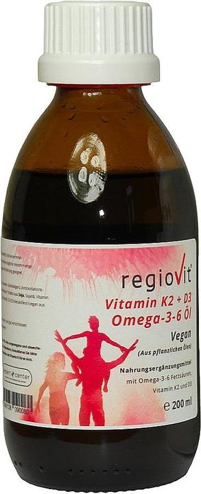 Immagine prodotto Regiovit Activate Vitamina K2 + D3 Olio Omega 36 (1 Pezzo/i, Liquido)