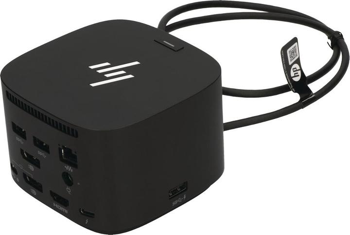 Immagine prodotto HP La docking station Thunderbolt 120W include il cavo di alimentazione. Per Regno Unito, UE.