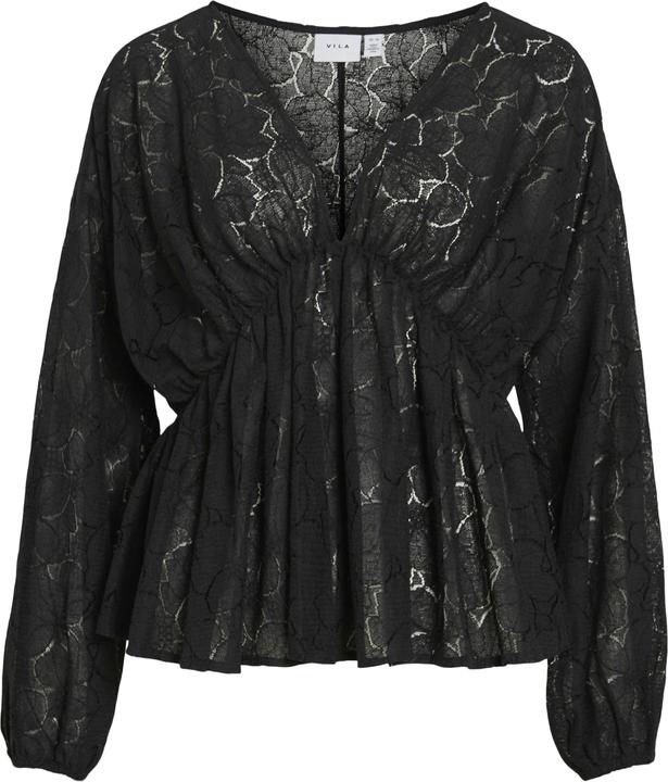 Immagine prodotto Vila VISEBA V-Ausschnitt Oberteil mit langen Ärmeln (34)