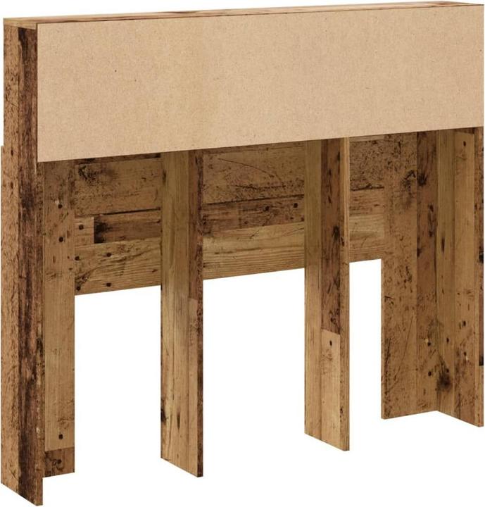 Produktbild vidaXL Bett-Kopfteil mit Ablagen -Optik (120 x 19 x 103.5 cm)