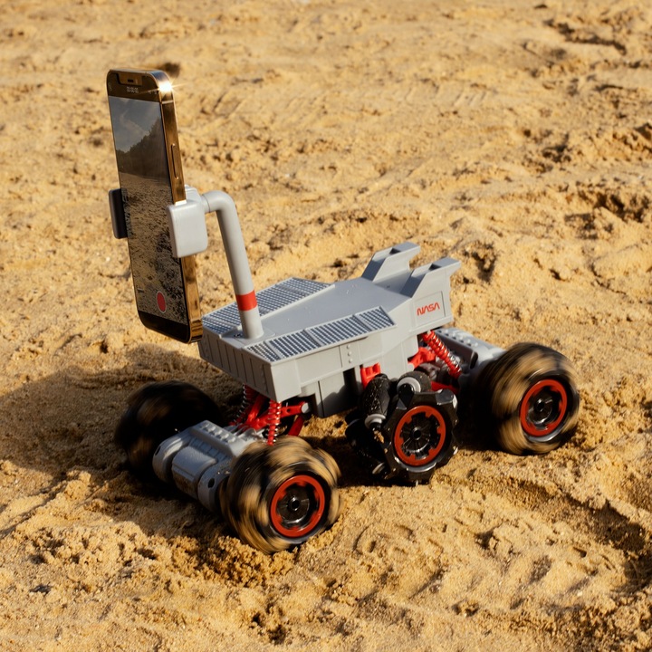 Actual product image Thumbs Up ThumbsUp! NASA Remote Control Car "Mars Rover" grey