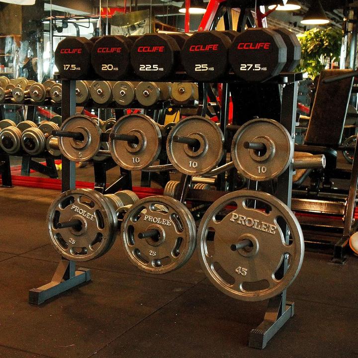 Actual product image CCLife Dumbbell rack 002 black