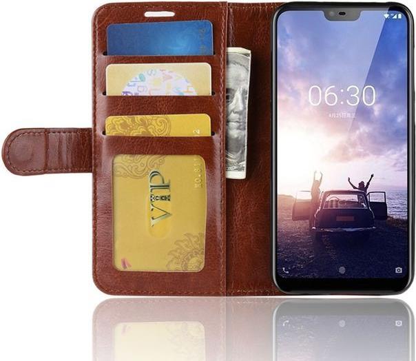 Produktbild MU Classic Crazy Horse II Leder Bookcover Series (Nokia 6.1 Plus)