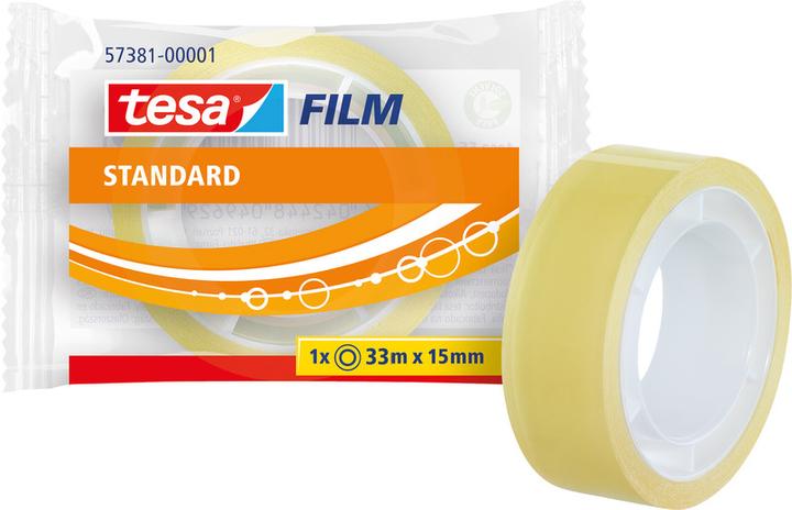 Image du produit tesa tesafilm 1x ruban adhésif STANDARD (15 mm)