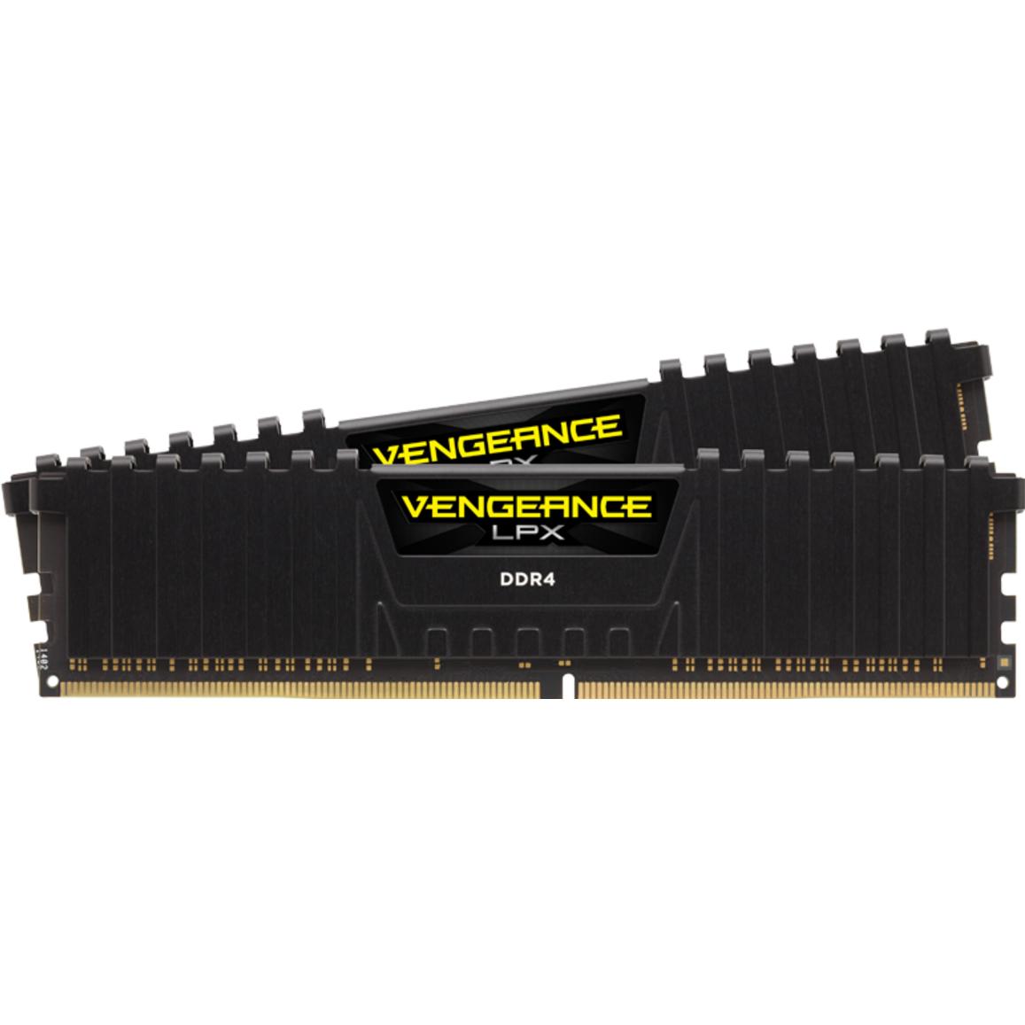 Corsair Vengeance LPX (2 x 8GB, 4000 MHz, DDR4-RAM, DIMM), RAM, Schwarz