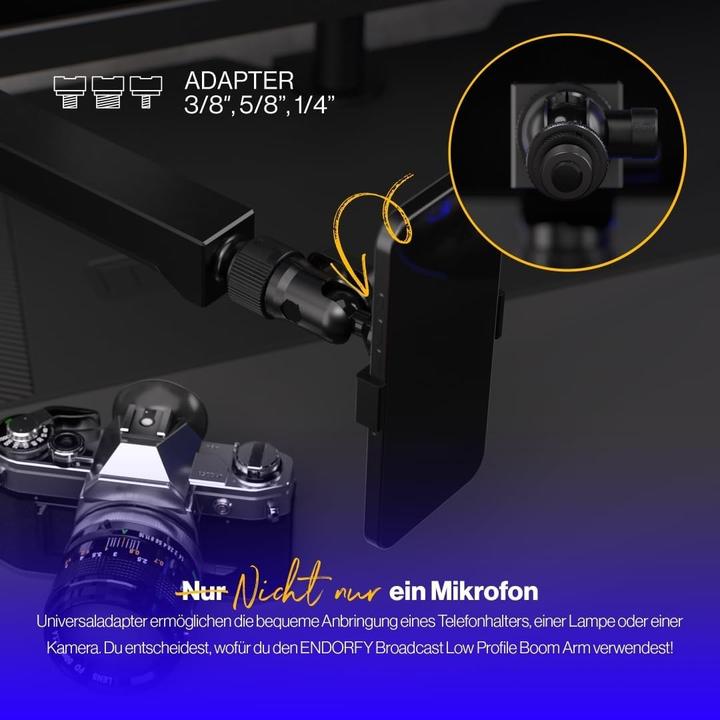 Produktbild Endorfy Broadcast Low Profile Boom Arm