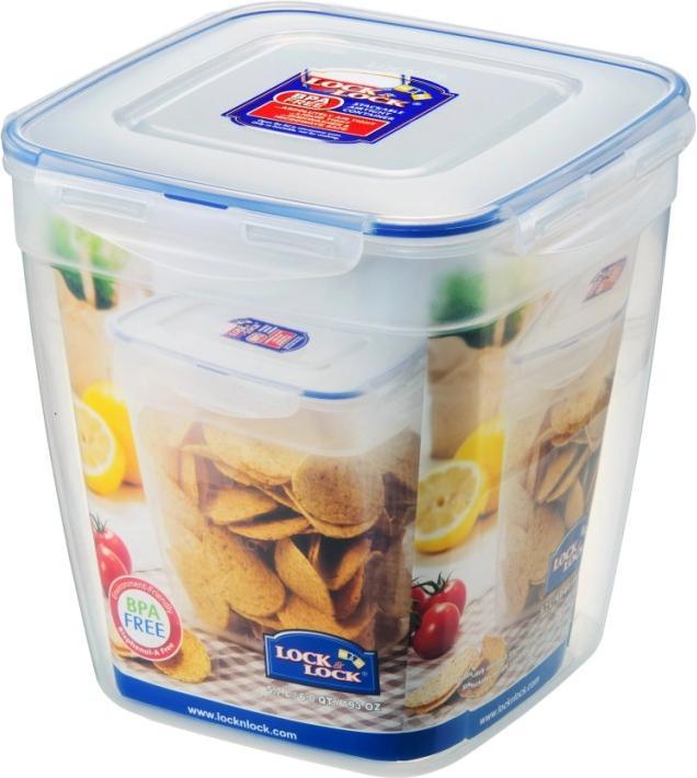 Actual product image Lock & Lock Storage box stackable 5.7lt 210x210x240mm (5.70 l)