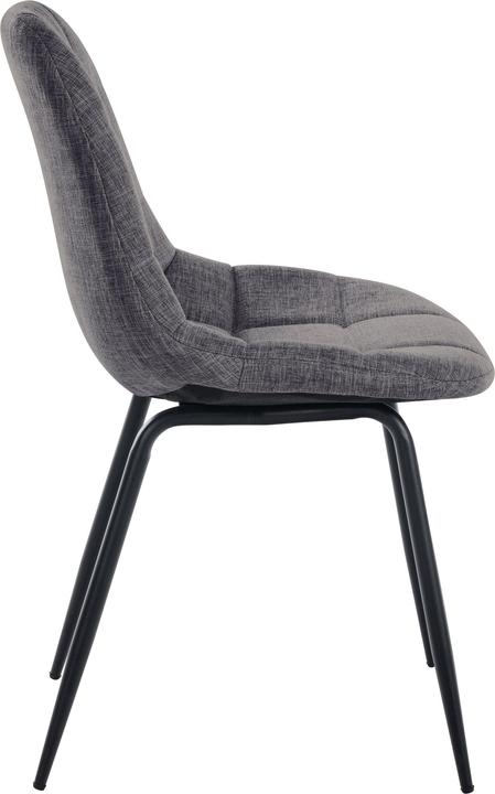 Produktbild Swisshandel24 Stuhl Tom Stoff, hellgrau