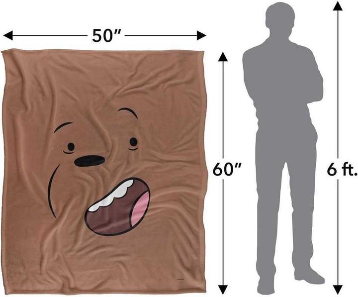 Produktbild Bare Silky Grizz Supersoft Decke (152 x 127 cm)