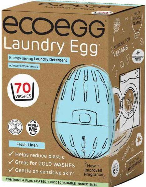 Ecoegg Waschei Fresh Linen (70 Washing cycles, Laundry beads)