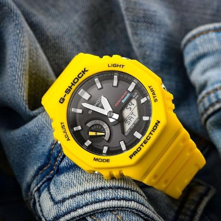 Actual product image G-Shock GA-B2100C-9AER (Chronograph, 46 mm)