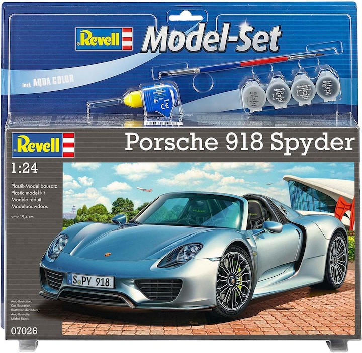 Actual product image Revell MS Porsche 918 Spyder