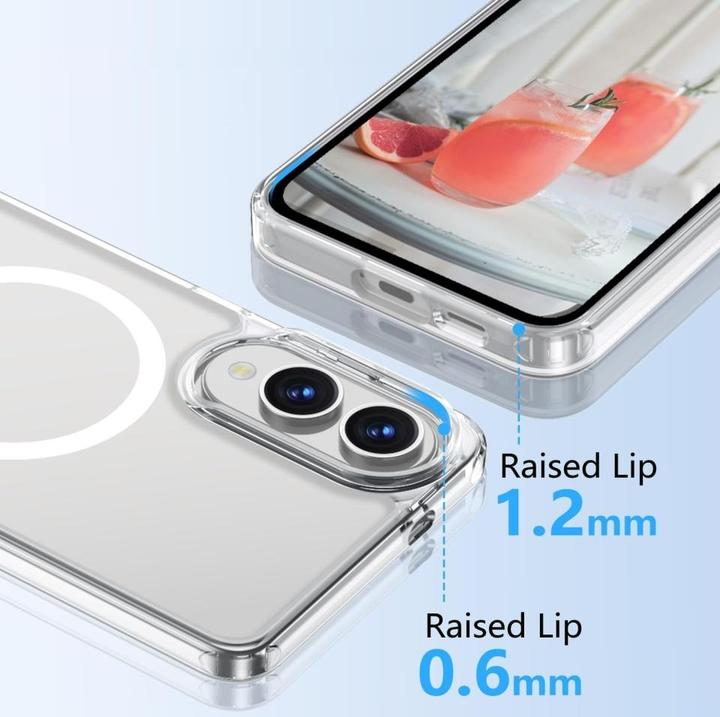 Produktbild Screenguard Magnetic Clear Case MagSafe Hülle (Samsung Galaxy S25 Edge)