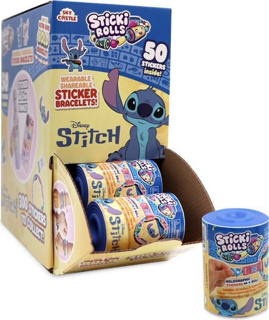 Immagine prodotto Jazwares Sticki Rolls Capsules Stitch Sticker (50 Adesivo)
