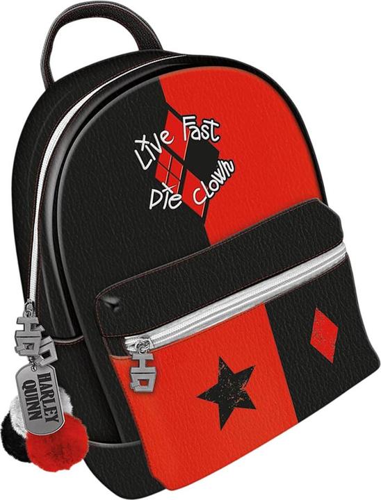 Produktbild Suicide Squad Rucksack Live Fast Die Clown (11 l)