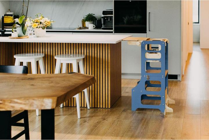 Image du produit Duck Woodworks klappbarer Lernturm und Hochstuhl
