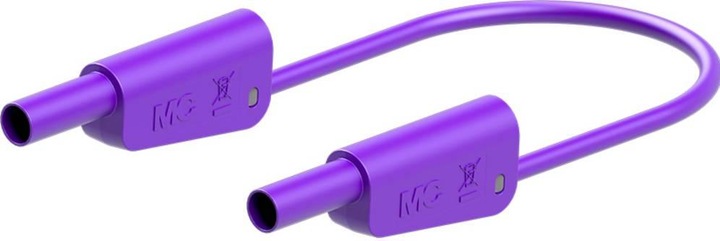 Produktbild Stäubli SLK-4N-S10 Messleitung ( - ) 100 cm Violett 1 St.