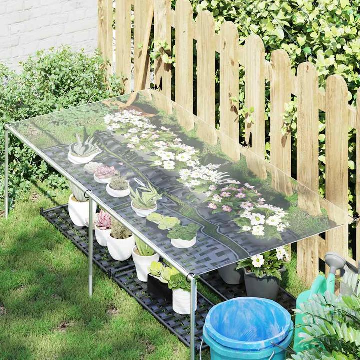Image du produit vidaXL Bâche transparente avec oeillets 1x2 m PVC Bâche transparente