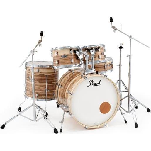Pearl Decade Maple 22 Zoll Gloss Exotic Maple (Acoustic-Drum), Schlagzeug, Braun