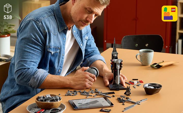 Immagine prodotto LEGO Il Signore degli Anelli: l'elmo di Sauron (11373, LEGO Icons)