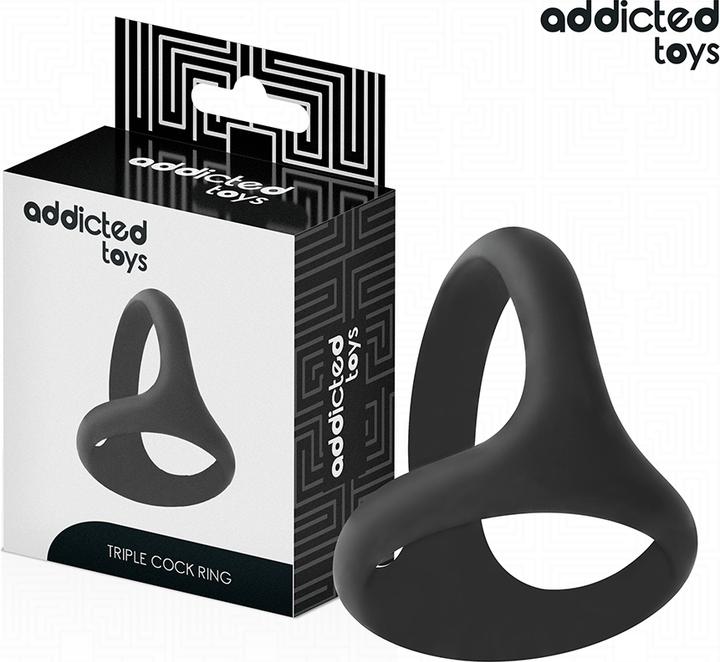 Actual product image Addicted toys - Dicker Dreifach-Penisring (5.80 cm)