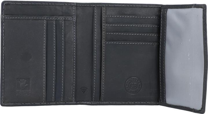 Image du produit Greenburry Porte-cartes d'identité vintage RFID en cuir 9 cm
