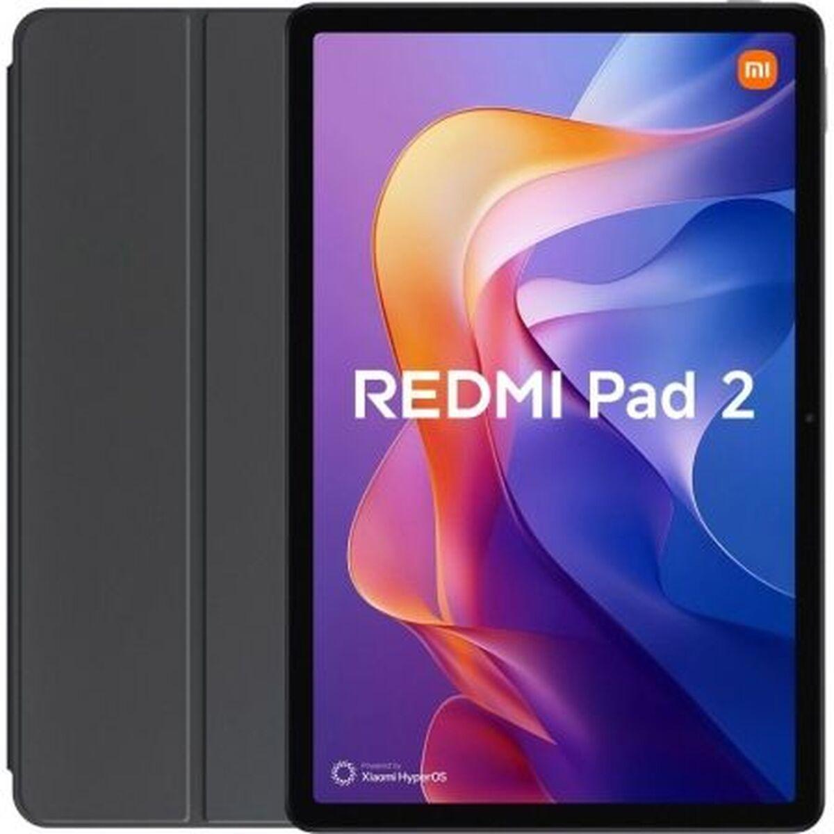 Xiaomi Redmi Pad 2 with Black Case (nur WLAN, 11", 128 GB, Graphite gray), Tablet, Grau