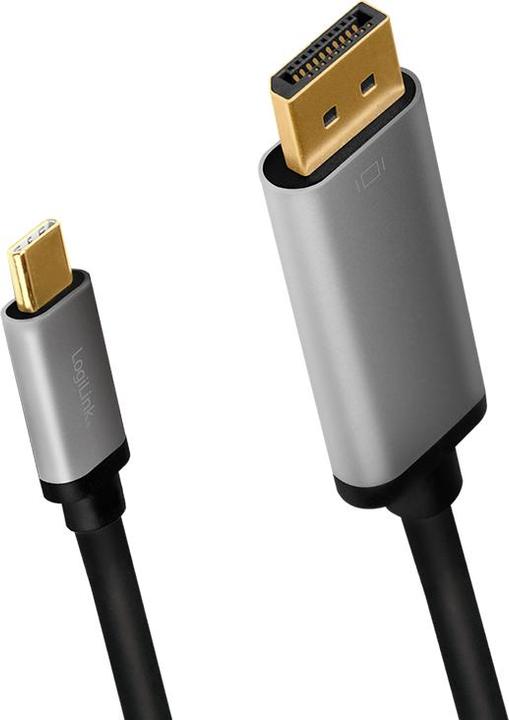 Produktbild LogiLink USB-/DisplayPort-Kabel (1.80 m, DisplayPort, 1.2)