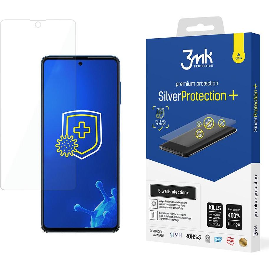 3MK Samsung Galaxy M62 - SilverProtection+ (1 Stück, Samsung Galaxy M62), Smartphone Schutzfolie, Silber
