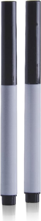 Zeller Present Penna per bacheca in vetro, set da 2 (Nero, 1.20 mm, 2 x)