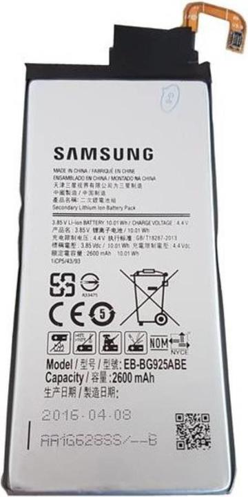 Samsung Pacco batteria interno (Accumulatore di carica elettrica, Galaxy S6 Edge)
