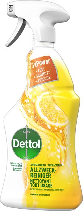 Image du produit Dettol Nettoyant tout usage avec senteur citron & citron vert