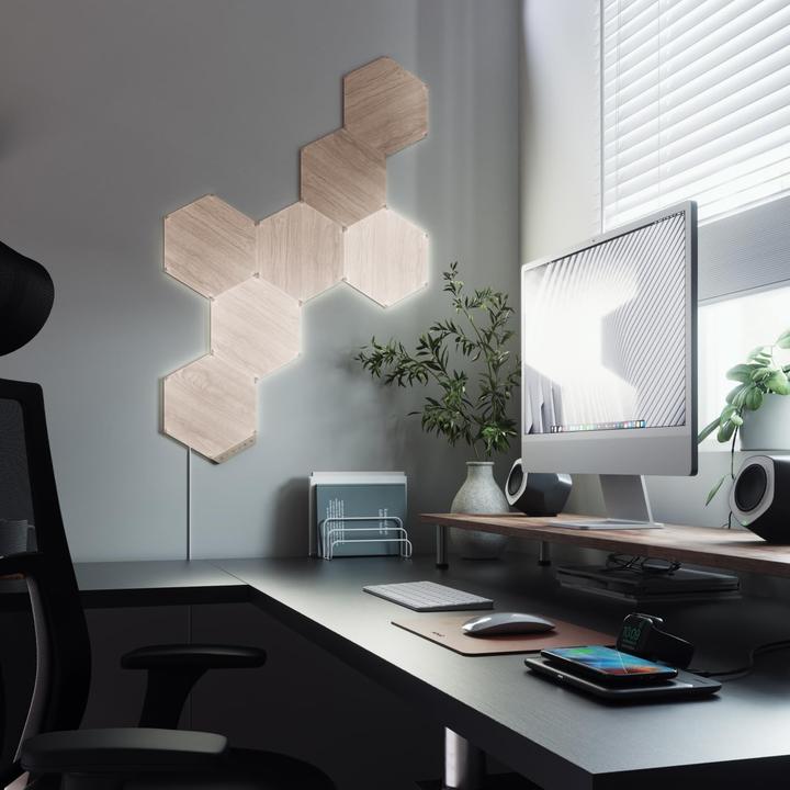 Actual product image Nanoleaf Wood