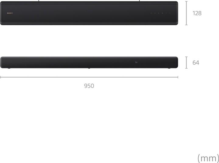 Productafbeelding Sony HT-A3000 (250 W, 3.1 kanalen)