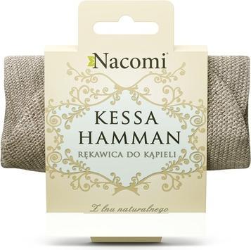 Actual product image Nacomi Kessa Hammam Bath Glove From Natural Flax