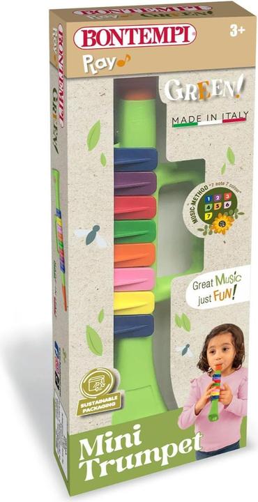 Produktbild Bontempi Trompete, 8 farbigen Tasten 27cm (Multilingual)