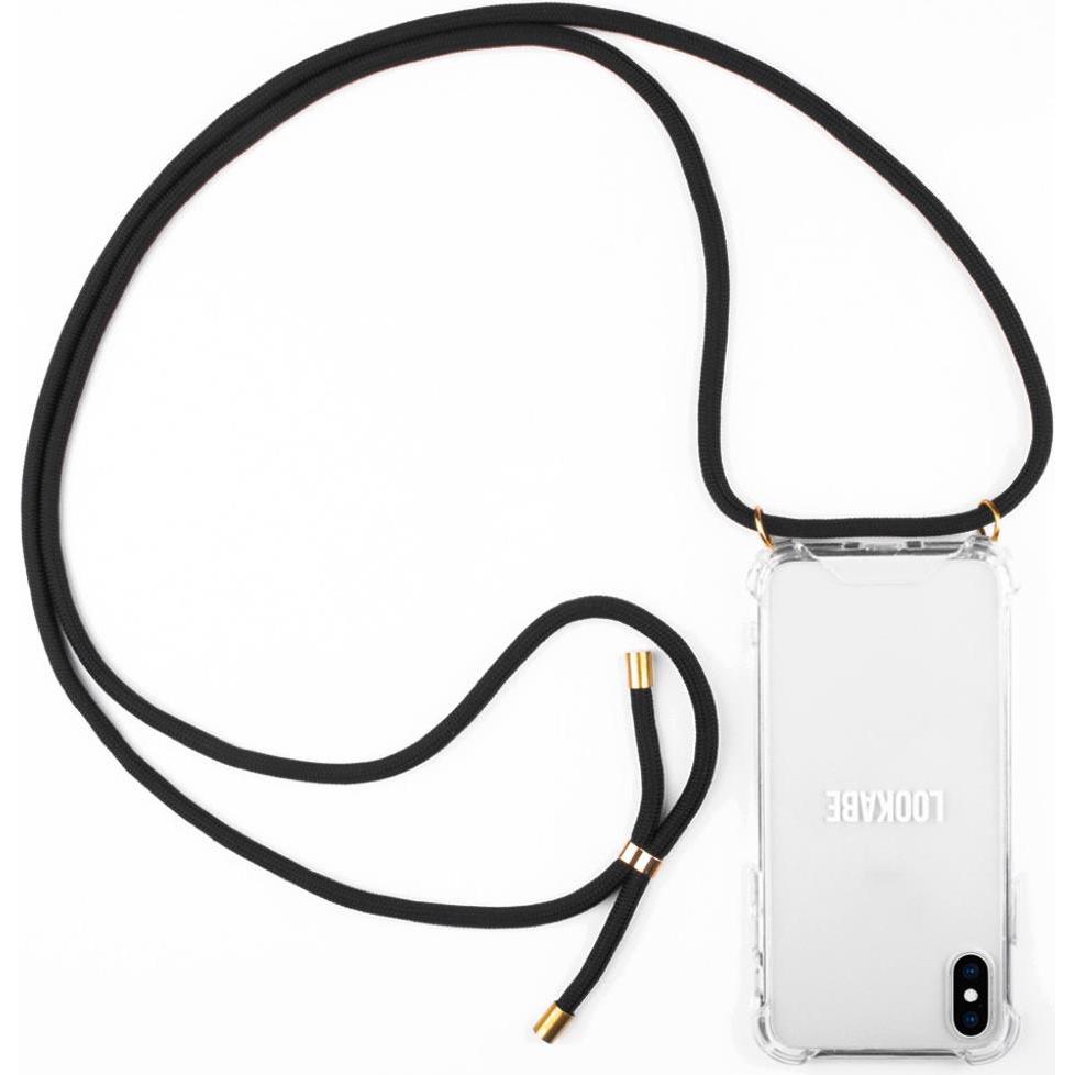 Lookabe Necklace Case mit Kordel, Handykette, Transparent