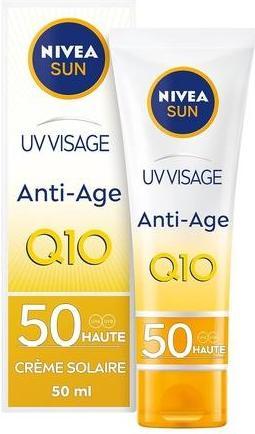 Produktbild NIVEA Anti-Age Face SPF50 - 50ml (Sonnencreme Gesicht, SPF 50, 50 ml)