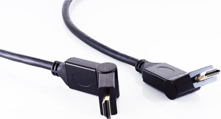 Produktbild Shiverpeaks Monitorkabel 2 x HDMI Typ A-Stecker winkelbar, 1.3b, 2,0 m (22221397) (2 m)