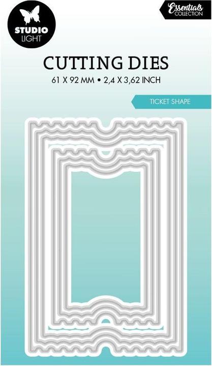 Image du produit art by marlene Cutting Dies "Ticket Shape" Essentials